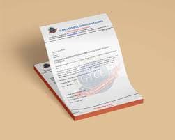 Letter Head Printing